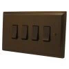 4 Gang 20 Amp 2 Way Light Switches