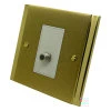 Satellite Socket - White Trim