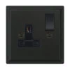 1 Gang 13 Amp Switched Plug Socket