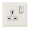 1 Gang 13 Amp Switched Plug Socket