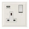 Single Socket with USB charger