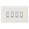 4 Gang 20 Amp 2 Way Light Switches