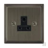 1 Gang 5 Amp Round Pin Socket