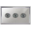 3 Gang 20 Amp 2 Way Toggle Light Switches