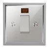 45 Amp Cooker Switch with Neon Small: White Insert