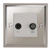 TV | Satellite Socket Outlet: White Insert