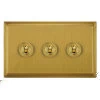 3 Gang 20 Amp 2 Way Toggle Light Switches