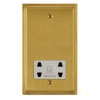 Shaver Socket Outlet 110 | 240 Volts: White Insert