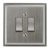 2 Gang 20 Amp 2 Way Light Switch