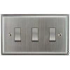 3 Gang 20 Amp 2 Way Light Switch