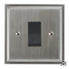 45 Amp Cooker Switch Small: Black Insert