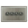 4 Gang 20 Amp 2 Way Toggle Light Switches