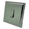 More information on the Art Deco Screwless Polished Chrome Art Deco Screwless Light Switch