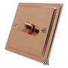 Art Deco Classic Polished Copper LED Dimmer - 1