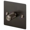 1 Gang 100W 2 Way LED Dimmer (60 - 250W) - Bronze Control