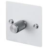 1 Gang 100W 2 Way LED Dimmer (60 - 250W) - Steel Control