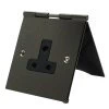 1 Gang 5 Amp Unswitched Floor Socket