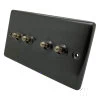 4 Gang 2 Way 10 Amp Dolly Switches (Antique Toggle)