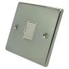 Unswitched Fused Outlet : White Trim