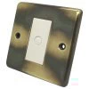 Retrofit Time Lag Switch - Non Illuminated - White Trim