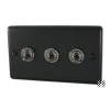 3 Gang Blank Switch Plate (No Switches or Dimmers) - Please select your combination of 3 switches or dimmers from the items below.