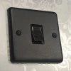 Classical Black Graphite Light Switch - 1