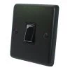 1 Gang 10 Amp Intermediate Light Switch - Black Nickel Switches