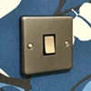 Classical Dark Pewter Light Switch - 1