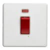 45 Amp Double Pole Switch - Single Plate