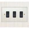 3 Gang 20 Amp 2 Way Light Switches
