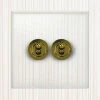 More information on the Crystal Clear (Polished Brass) Crystal Clear Intermediate Toggle Switch and Toggle Switch Combination