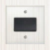 Fan Isolator Switch : Black Insert