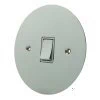 1 Gang - Single light switch will work on one way or two way circuits : White Trim