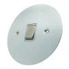 1 Gang - Single light switch will work on one way or two way circuits : White Trim