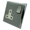 Single 13 Amp Socket - White Trim