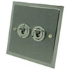 2 Gang 20 Amp 2 Way Toggle (Dolly) Light Switches