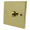 More information on the Edwardian Elite Polished Brass Edwardian Elite Push Light Switch