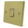 1 Gang 2 Way 10 Amp Switch - White Trim