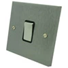 1 Gang 2 Way 10 Amp Switch - Black Trim