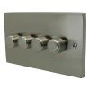 4 Gang 100W 2 Way LED (Trailing Edge) Dimmer (Min Load 1W, Max Load 100W)