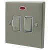 13 Amp Switched Fused Spur with Neon: White Trim