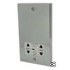 Shaver Socket 110 | 220V - White Trim