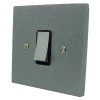 1 Gang 2 Way 10 Amp Switch - Black Trim