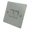 2 Gang 2 Way 10 Amp Switches - White Trim