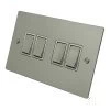 4 Gang 2 Way 10 Amp Switches - White Trim