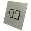 2 Gang 2 Way 10 Amp Switches - Black Trim