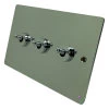 3 Gang 20 Amp 2 Way Toggle (Dolly) Light Switches