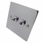 2 Gang 20 Amp 2 Way Toggle (Dolly) Light Switches
