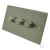 Elite Flat Satin Nickel LED Dimmer - 2