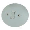 1 Gang - Single light switch will work on one way or two way circuits : White Trim